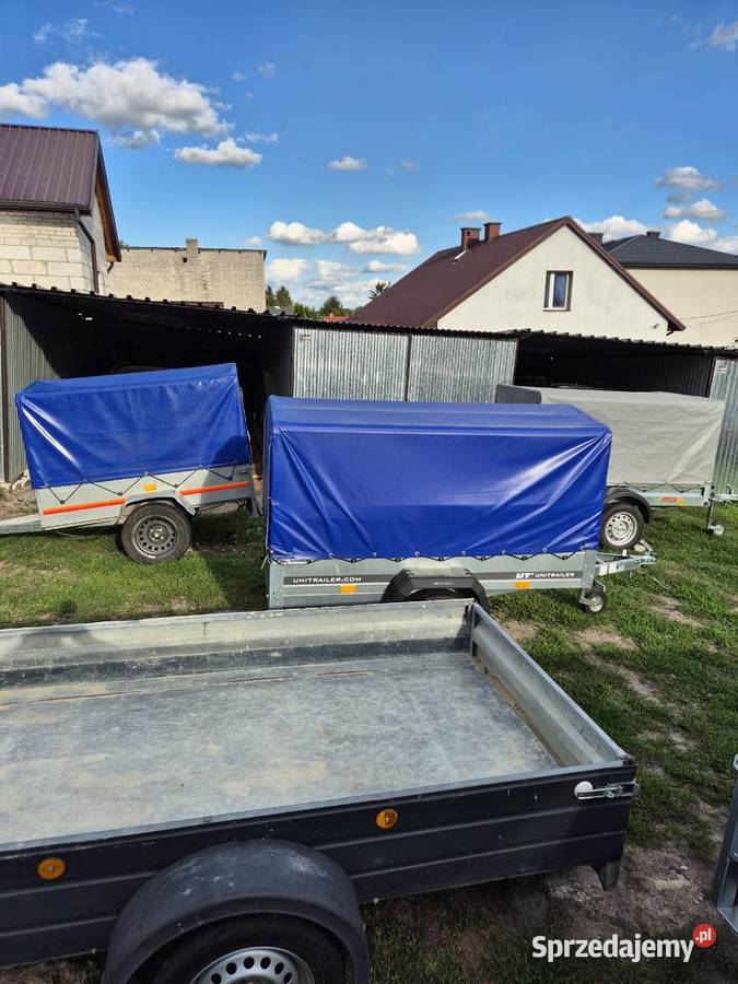 Przyczepki samochodowe różne duże i małe Brenderup lubelskie Ryki