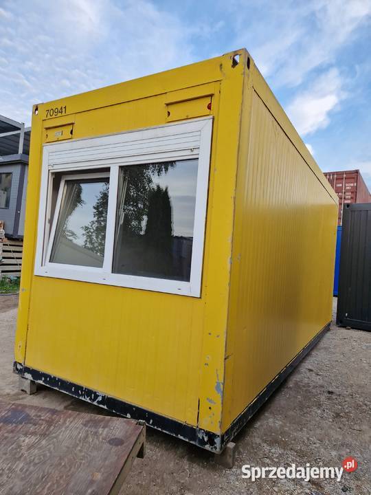 Sprzedam Kontener Biurowo Socjalny o wym605x244 Somianka-Parcele