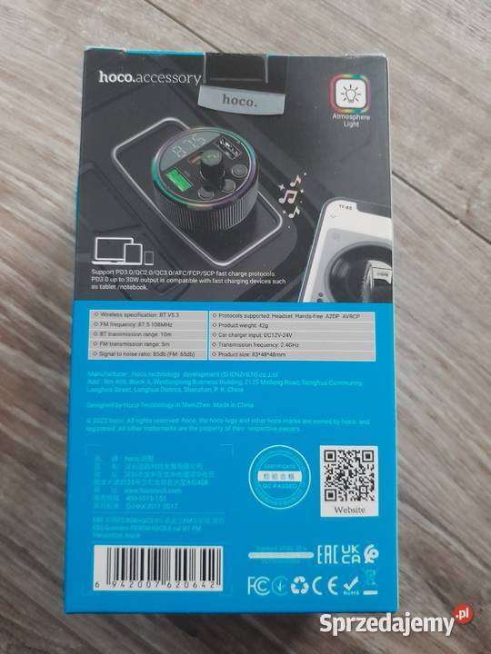 Transmiter FM Hoco E82 małopolskie Wieliczka