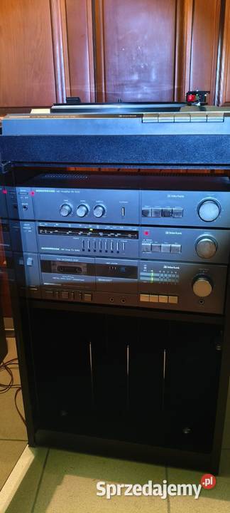 Zestaw Nordmende z szafką vintage Sochocin