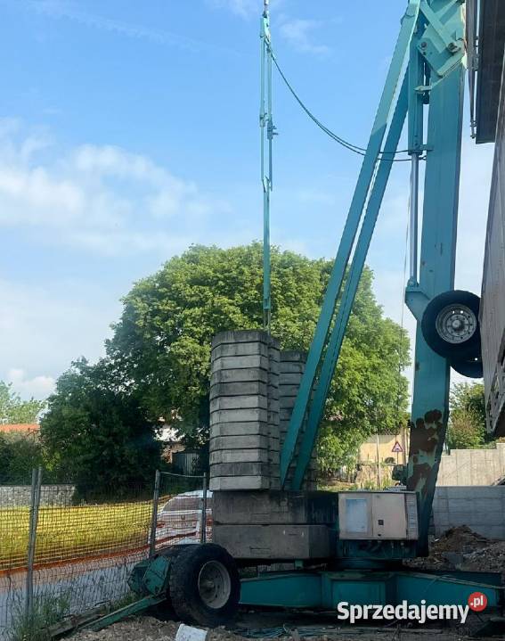 ŻURAW SZYBKOMONTUJĄCY Cattaneo 75 S4 DźWIG wielkopolskie Poznań