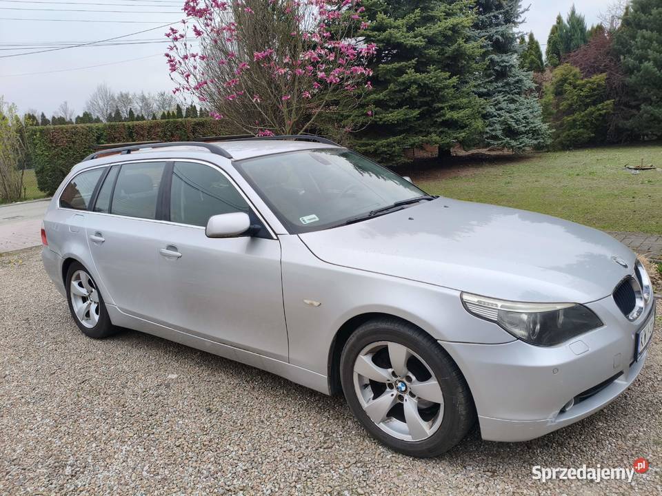 BWM 5 e61 525 Benz Gaz Zarej nieuszkodzony Seria 5 Niepołomice