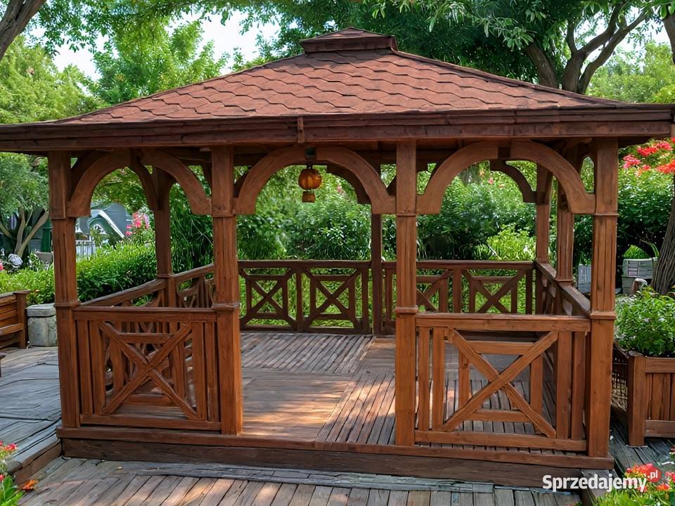 ALTANA 18 4x4 DREWNIANA KWADRAT OGRODOWA ALTANKA