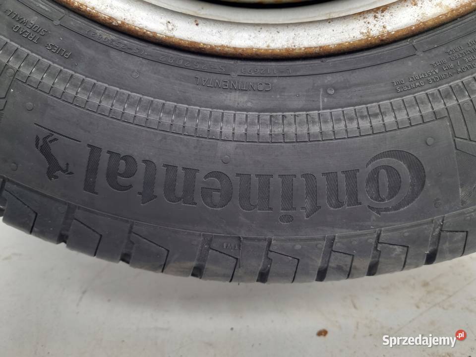 KOŁO ZAPASOWE ZAPAS Ford Transit Custom felga Chełm