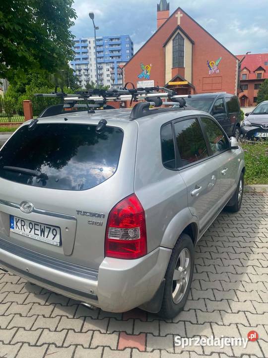 HYUNDAI TUCSON 2008 CRDI przyciemniane szyby Kraków