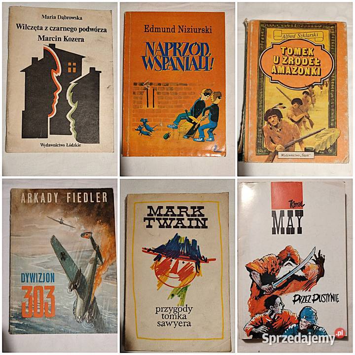 książki młodzieżowe PRL Bukowno