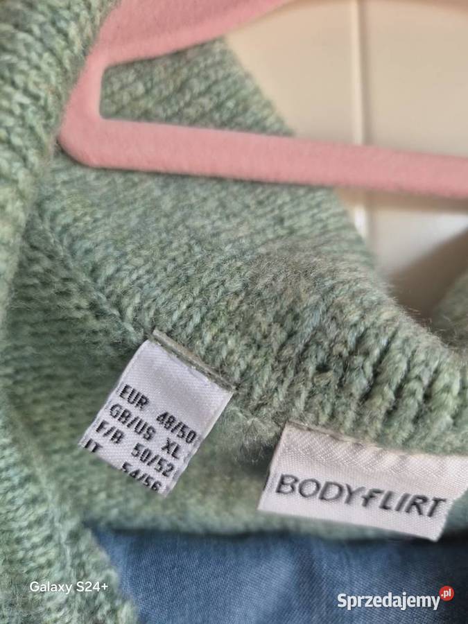 Sweter z akrylu 4850 Nowy Rozmiar 50 Swetry i golfy Siechnice