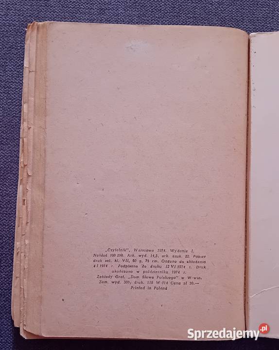 Joanna Chmielweska Wszystko czerwone Czytelnik Antykwariat Koźminek