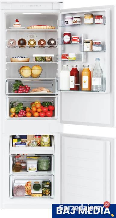 Lodówka Candy Fresco CBT5518DW Pełny No Frost