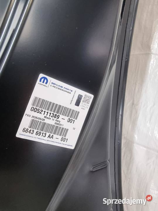 MASKA POKRYWA SILNIKA NOWA ORYGINAŁ FIAT 500X kujawsko-pomorskie