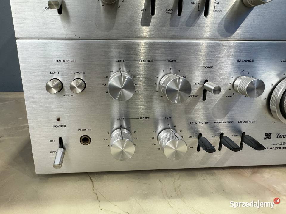 Technics SU3500 Amplifier ST3500 Tuner RS671US Łapy