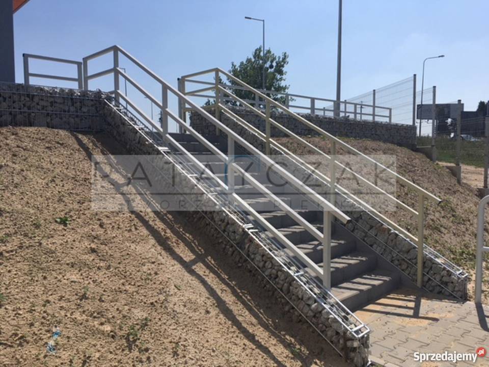 Gabiony Gabion 240x200m Ogrodzenie Gabionowe Toruń