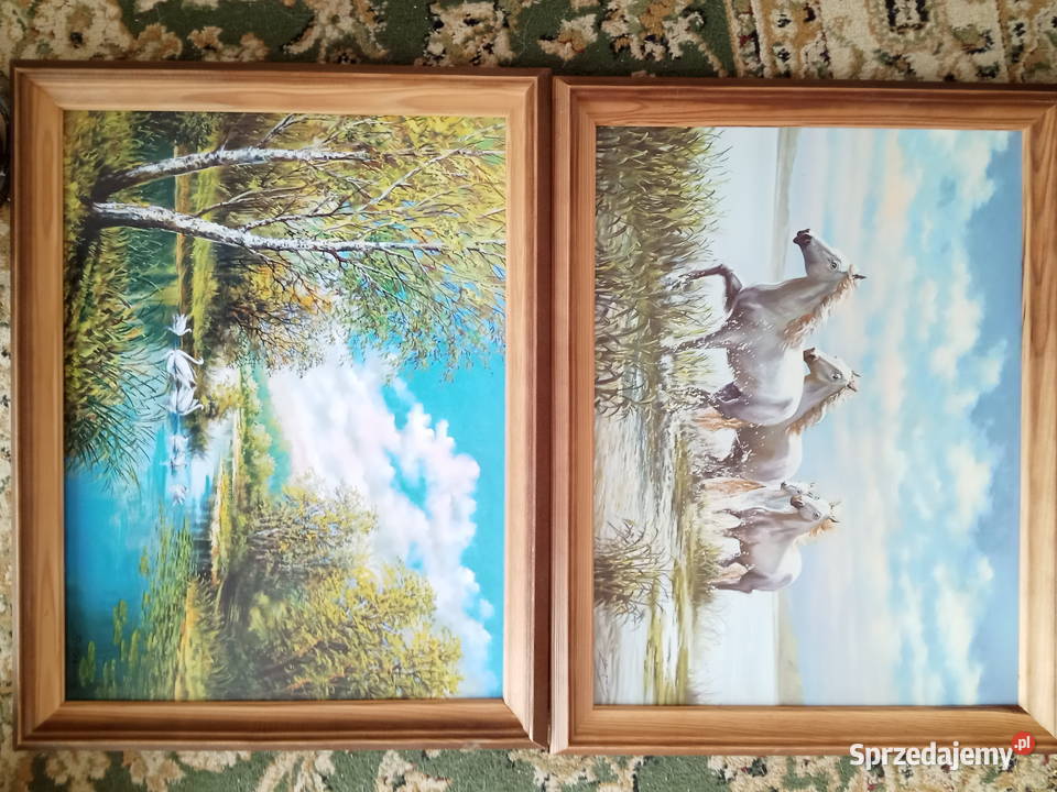 Obrazy Reprodukcja 4Obraz Malowany zegar