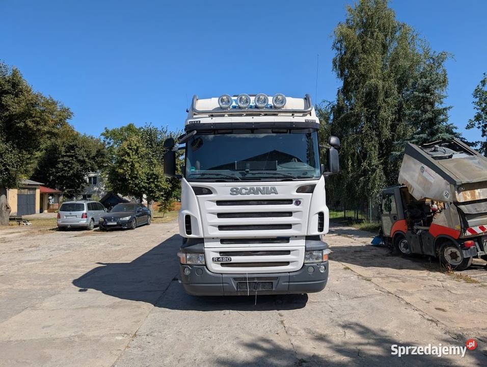 SCANIA R 420 SKRZYNIA dł 775 m TRZECIA OŚ Skrzynie Radom