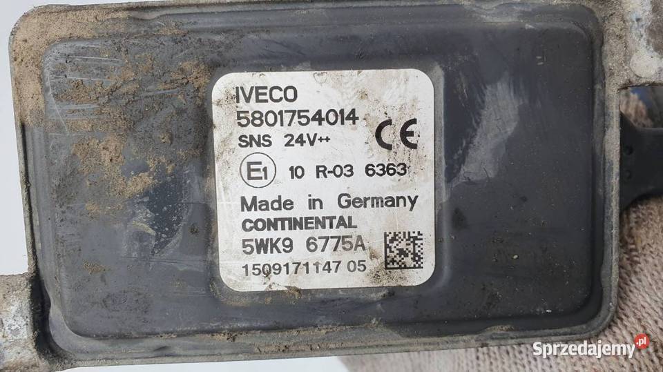 CZUJNIK NOX 5801754014 IVECO STRALIS AS440T sprzedam