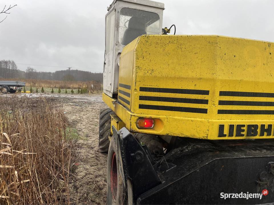 KOPARKA KOŁOWA Liebherr 901 MocnaSprawna 4x4 kujawsko-pomorskie Toruń
