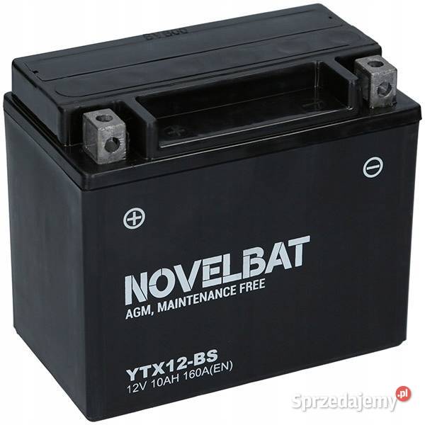 Akumulator Novelbat YTX12BS 12V 10Ah dolnośląskie Jelcz-Laskowice