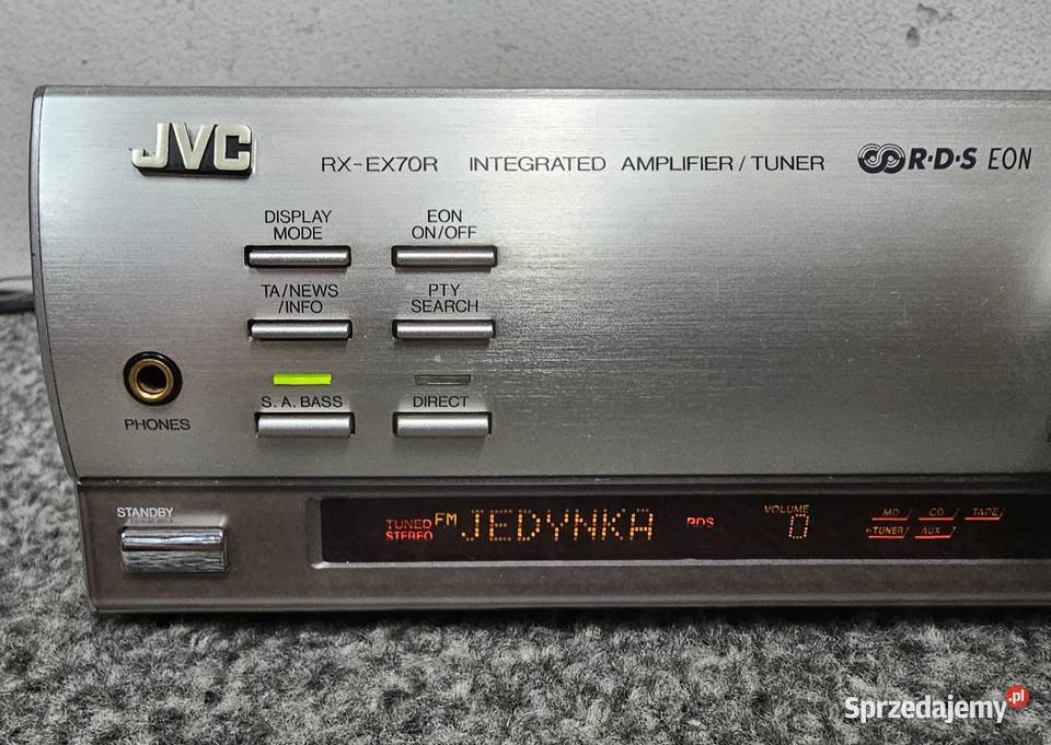 Amplituner JVC RXEX70 RDS wysyłka Kraków sprzedam