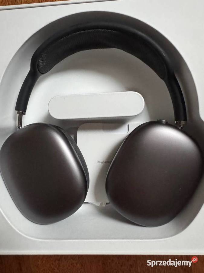 Słuchawki nauszne APPLE AirPods z etui Space Słuchawki i głośniki sprzedam