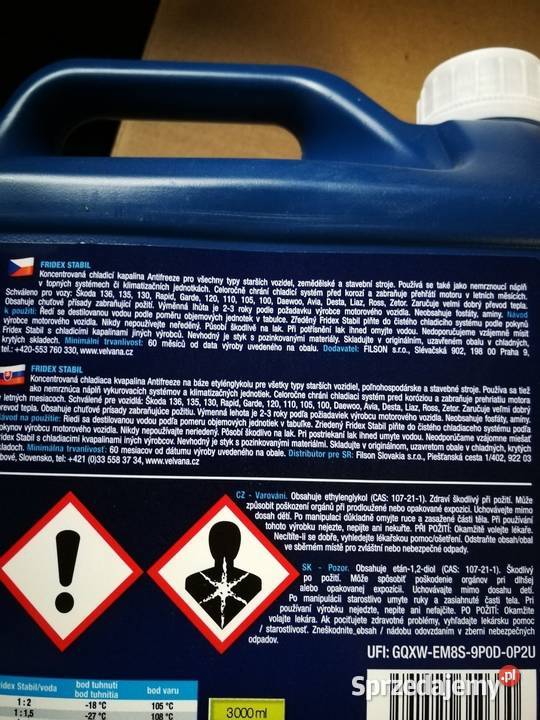 Koncentrat do chłodnic 3 l Zetor Szczecin