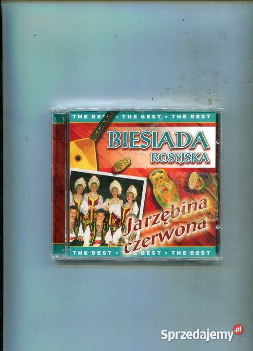 Biesiada rosyjska jarzębina czerwona Płyta CD Płyty i kasety