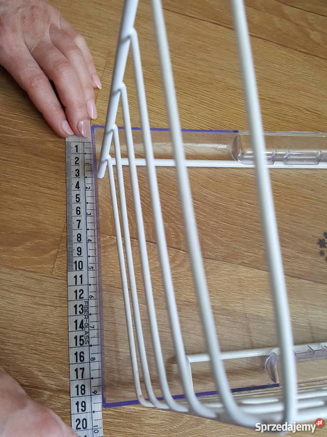 SZUFLADA druciana do zamrażarki kosz biały