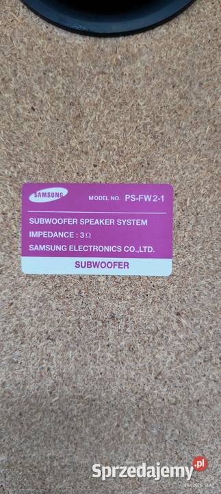 Subwoofer Samsung Pułtusk