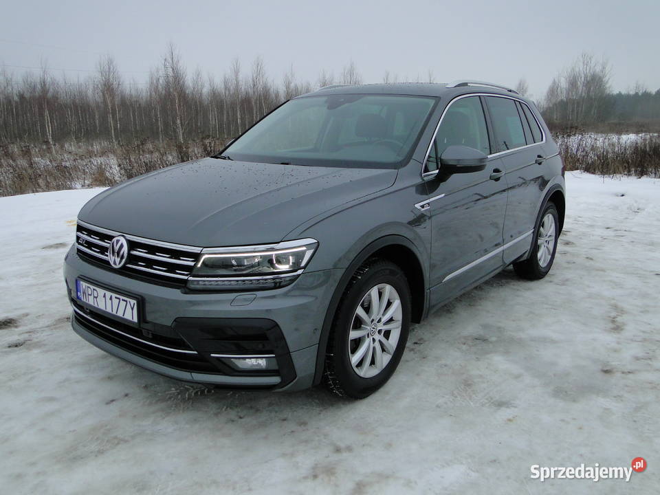 Volkswagen Tiguan II 20 VW RLine TDI 190 DSG 4x4 mazowieckie Parzniew