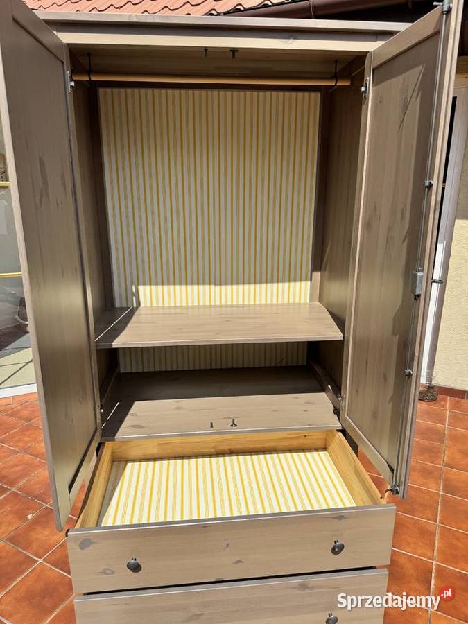 Szafa drewniana Ikea Hemnes 2 drzwiowa sprzedam