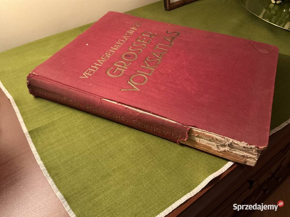 Grosser Volksatlas z roku 1938 Antykwariat Warszawa