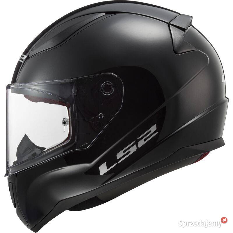 Kask motocyklowy LS2 Rapid II czarny sklep Lubartów