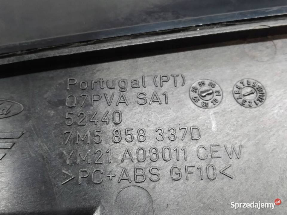 SCHOWEK DESKI GÓRNY PRAWY 7M5858337D Ford Galaxy