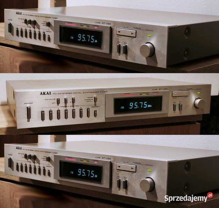 Akai ATV04 Tuner vintage 1980 Sprawdzony sprawny łódzkie Piotrków Trybunalski