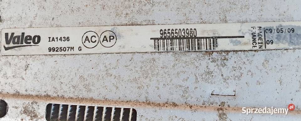 Citroen C4 Picasso 16 hdi Chłodnica Powietrza Radom