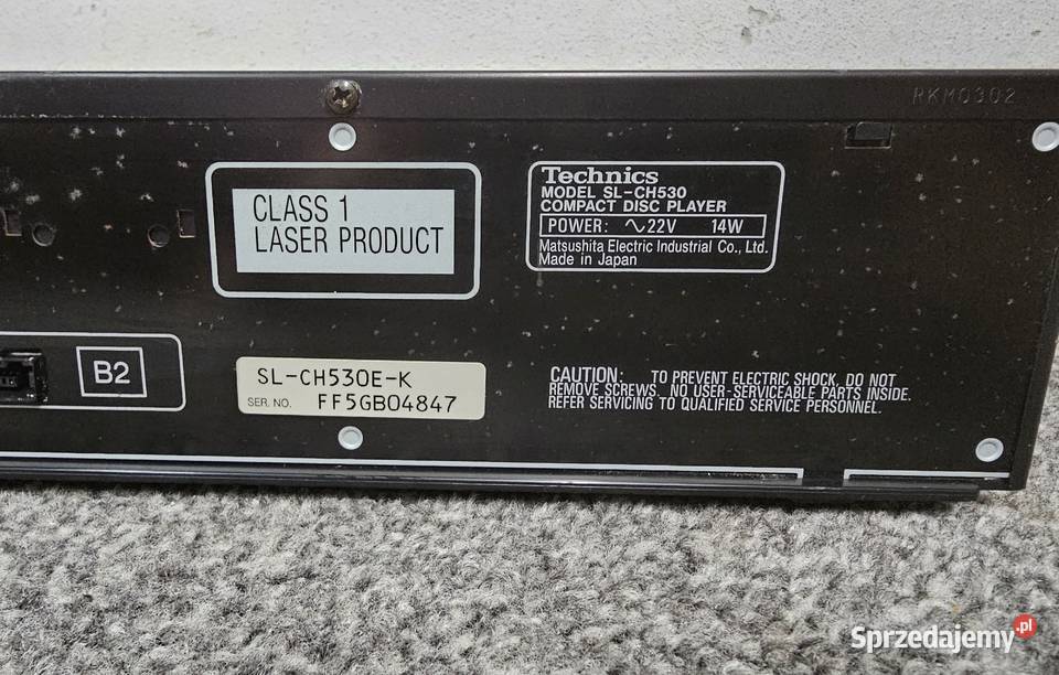 Odtwarzacz CD Technics SLCH530 SPRAWNY Wysyłka małopolskie Kraków