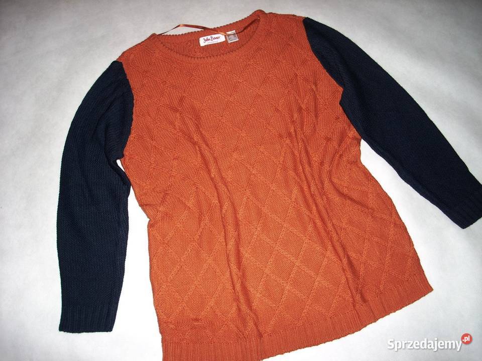 John Baner NOWY Ciepły sweter Dłuższy 44 46 kolorowy małopolskie Nowy Sącz