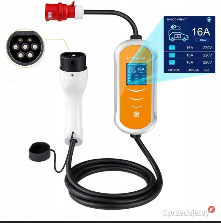 Samochodu Elektrycznego 11kW 16A Typ 2 TUYA sprzedam