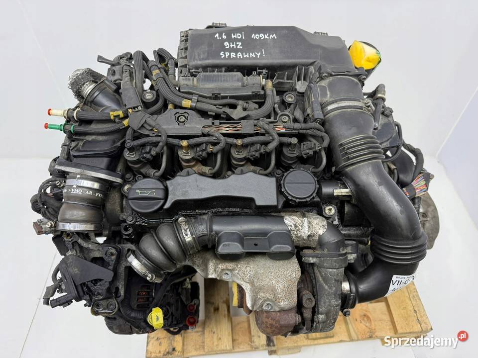SILNIK 9HZ Citroen C2 C3 C4 Picasso Berlingo 16 Chełm