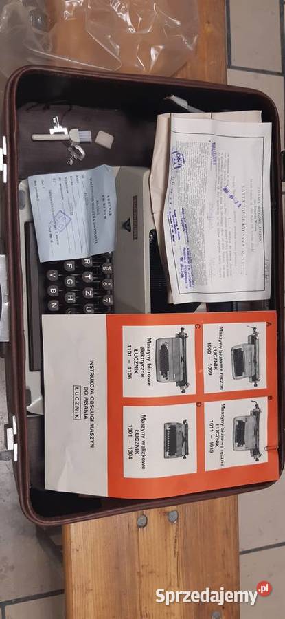 Maszyna do pisania LUCZNIK 1303 Nowy Targ