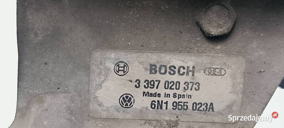 MECHANIZM WYCIERACZEK PRZÓD VOLKSWAGEN POLO kujawsko-pomorskie Lipno