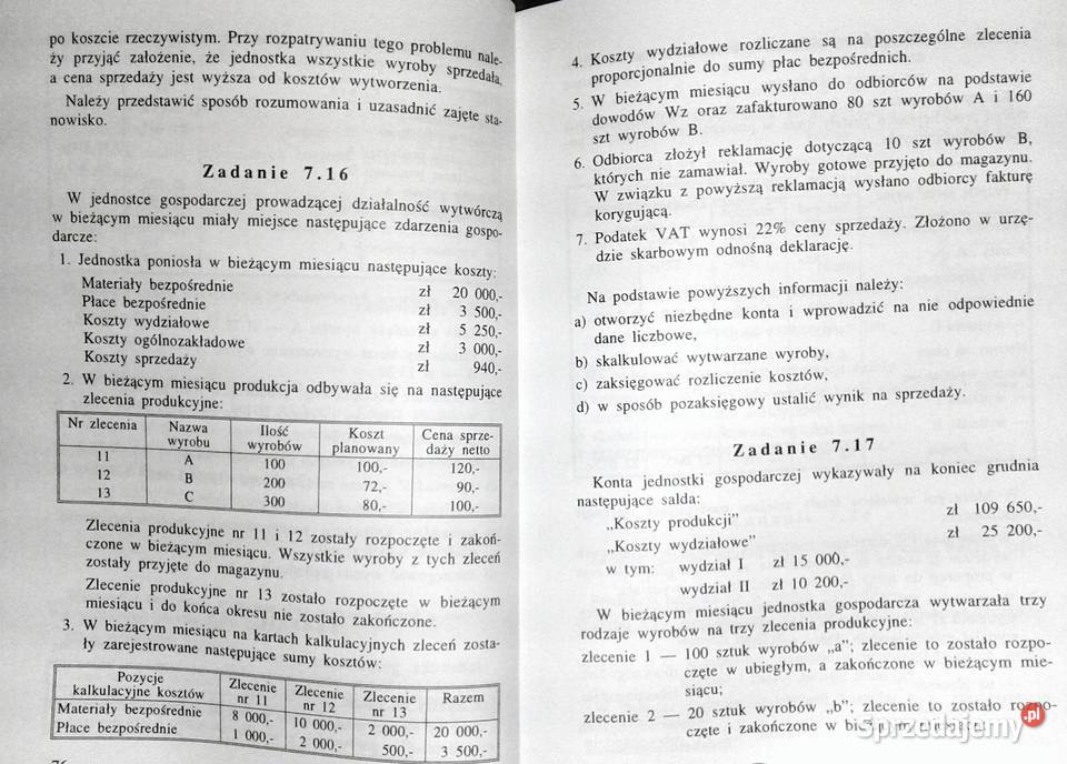 Zbiór zadań Rachunkowość podstaw Jan Matuszewicz Chełm