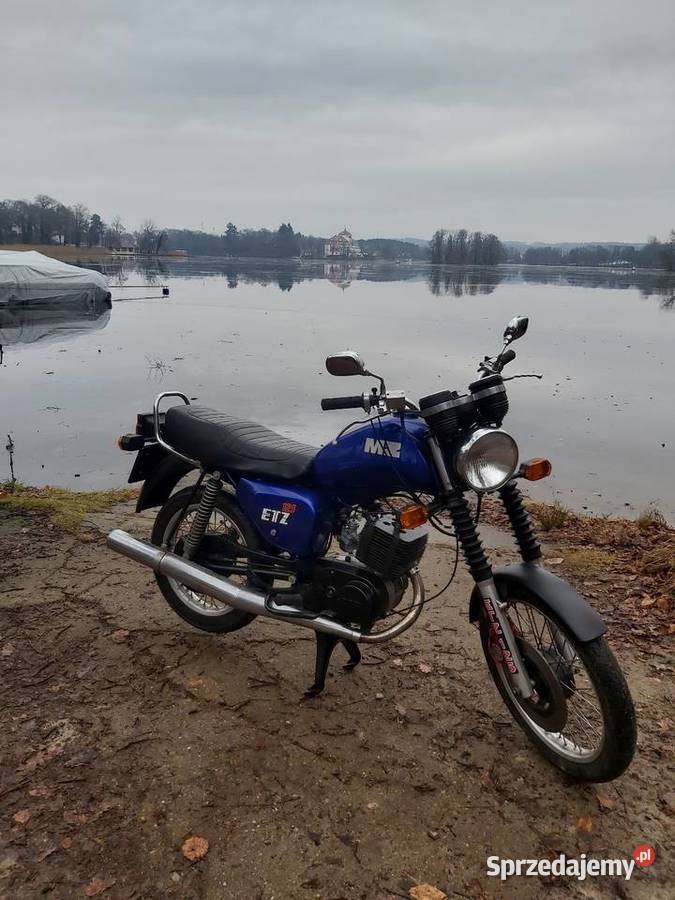 Mz Etz 125 zarejestrowana ubezpieczona Rok produkcji 1987 MZ Lubniewice