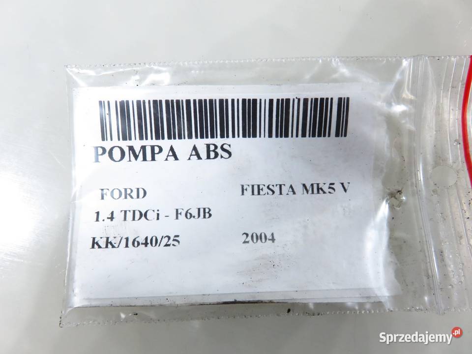 POMPA ABS FORD FIESTA MK5 V 10096001063