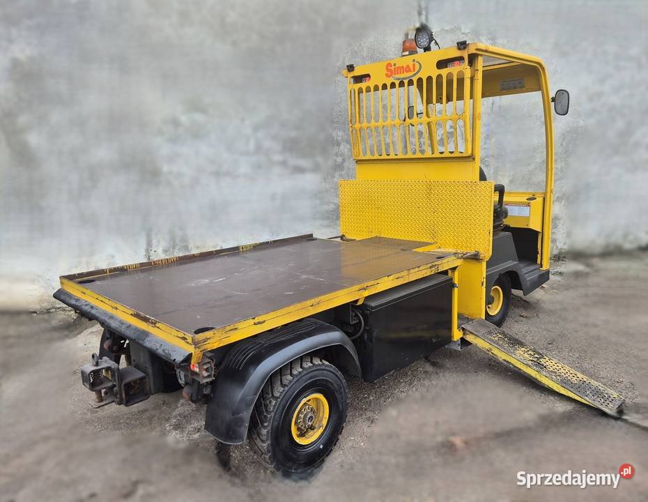 Elektryczny wózek platformowy SIMAI udźwig 2000 śląskie Rybnik