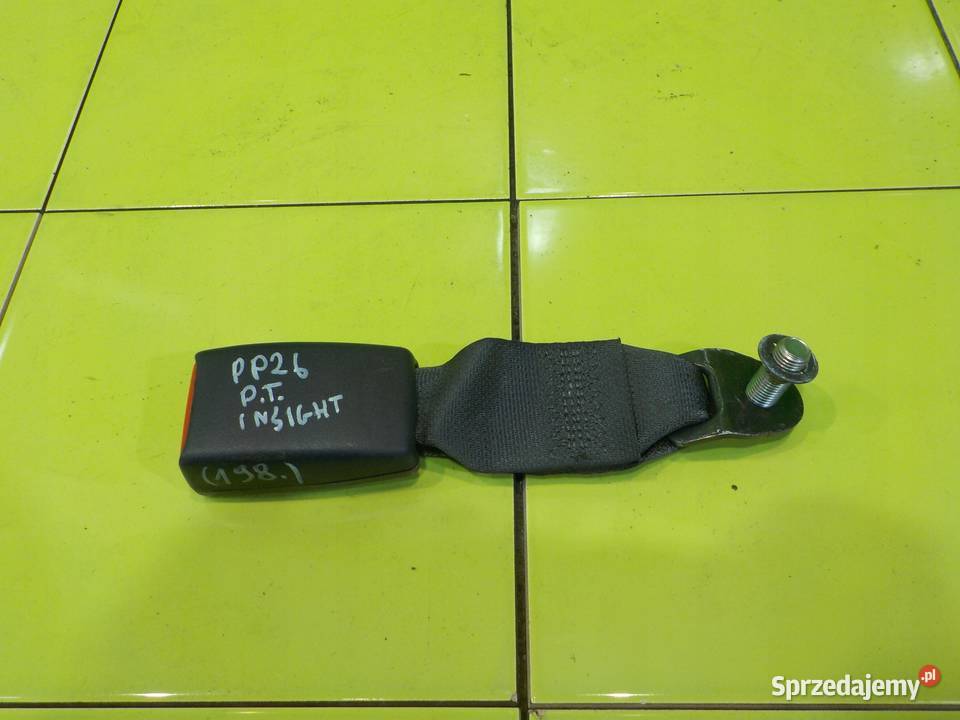 HONDA INSIGHT II 09r 5D 0914 zapinka pasa prawa osobowe Pasy bezpieczeństwa mazowieckie