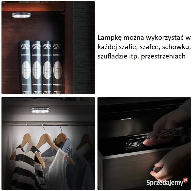 Lampka Dotykowa LED Sufitowa do Bagażnika Szafy Sieradz