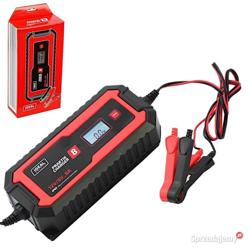 IDEAL PROSTOWNIK ŁADOWARKA PRAKTIK CHARGER 8 LCD Gniezno