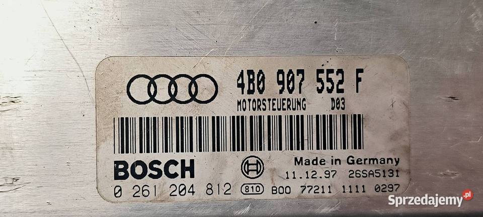 MODUŁ AUDI A6 C5 4B0907552F Pozostałe sprzedam