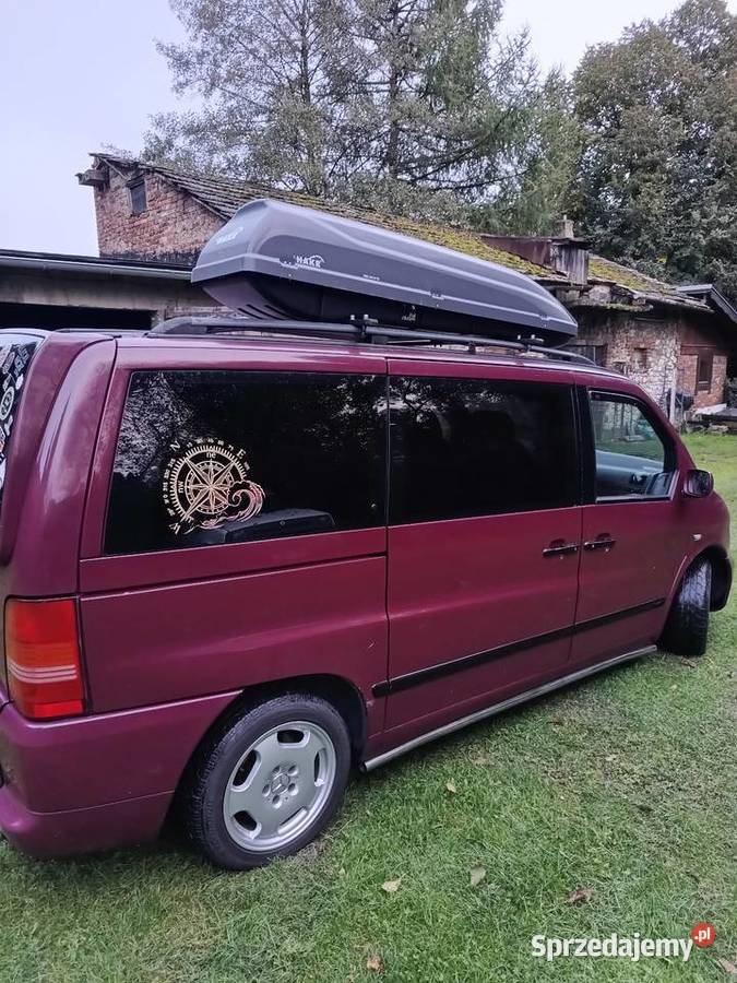 Mercedes vklass v220 vito kamper relingi dachowe śląskie Mykanów