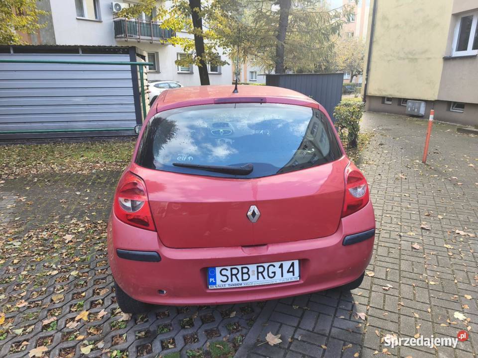 Okazja Sprzedam Renaulit Clio III z 2007 roku Clio Dąbrowa Górnicza sprzedam